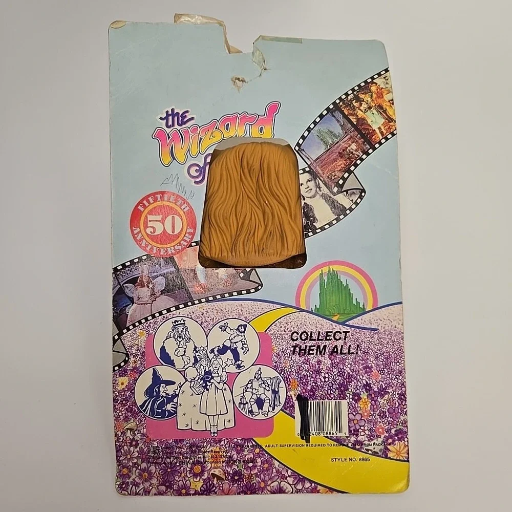 The Wizard of Oz Hand Puppet Cowardly Lion 1988 Vintage NEW‎ See Description